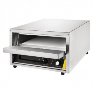 Four à Pizza 45 cm avec Pierre - 2000 W Buffalo - 3