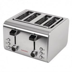 Grille-Pain Inox - 4 Tranches Caterlite - 4