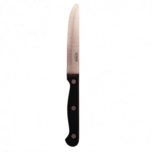 Couteau à Steak Noir - Lot de 12 Olympia - 3