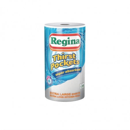 Essuie-tout Regina Thirst Pockets 100 Feuilles - Lot de 6 Regina - 1
