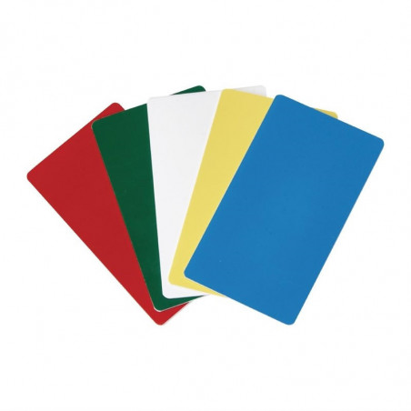 Etiquettes d'Identification 5 Couleurs pour Gobox Cambro - 1 Etiquettes d'Identification 5 Couleurs pour Gobox Cambro - 1