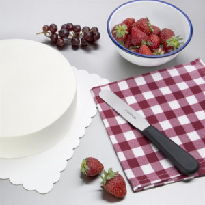 Couteau Spatule à Lame Droite en Inox - 100 mm Hygiplas - 6