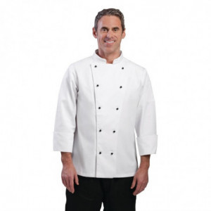 Veste De Cuisine Mixte Chicago Manches Longues Blanche Taille S Whites Chefs Clothing  - 7