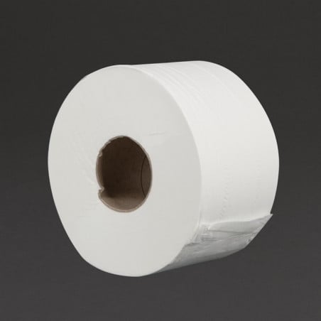 Rouleaux De Papier Toilette 2 Plis Mini Jumbo 150M - Lot De 12 Jantex - 1