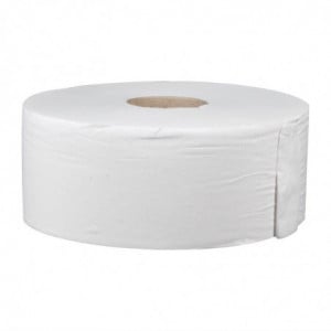 Rouleau de papier toilette 2 plis en papier recyclé Ø 26.5 cm - 6 pcs