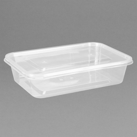 Petites Boîtes En Plastique Microondables Avec Couvercles 500Ml - Lot De 250 Fiesta - 1 Petites Boîtes En Plastique Microondables Avec Couvercles 500Ml - Lot De 250 Fiesta - 1