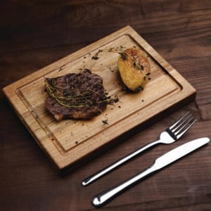 Petite Planche À Steak En Bois D'Acacia Olympia - 6