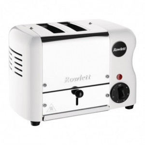 Grille-Pain Blanc Esprit 2 Fentes Rowlett Rutland - 1