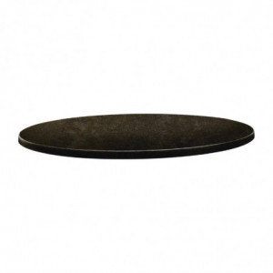Plateau De Table Rond Classic Line Cyprus Métal - Ø 800mm Topalit - 1