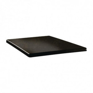 Plateau De Table Carré Classic Line 60X60Cm Cyprus Metal Topalit - 1