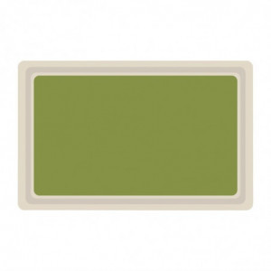 Plateau De Service En Polyester Gn1/1 530X325Mm Vert Roltex - 1