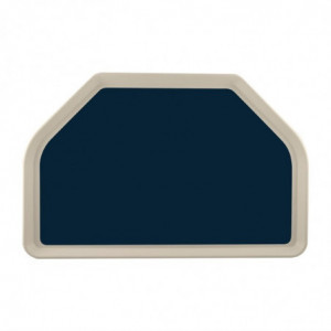 Plateau De Service En Polyester Trapèze Gn 500X325Mm Bleu Roltex - 1