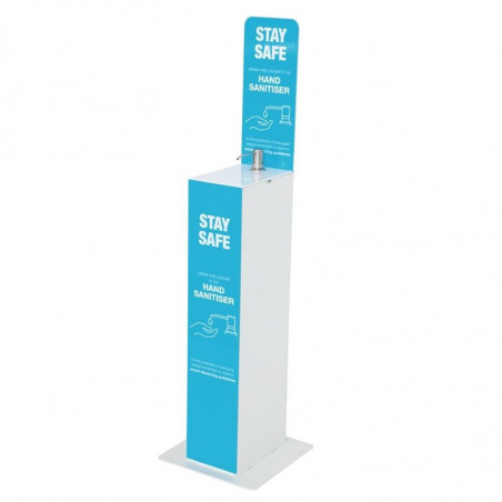 Station De Désinfection Des Mains Étroite 5L FourniResto - 1 Station De Désinfection Des Mains Étroite 5L FourniResto - 1