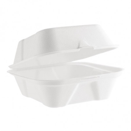 Boîtes À Hamburger Compostables En Bagasse 152Mm - Lot De 500 Vegware - 1 Boîtes À Hamburger Compostables En Bagasse 152Mm - Lot De 500 Vegware - 1