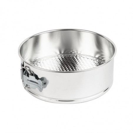 Moule Rond À Charnière En Fer Blanc - Ø240Mm Vogue - 1 Moule Rond À Charnière En Fer Blanc - Ø240Mm Vogue - 1
