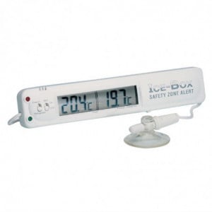 Thermomètre À Réfrigérateur et Congélateur Hygiplas - 1