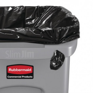 Collecteur Slim Jim en Plastique - 60L Rubbermaid - 5