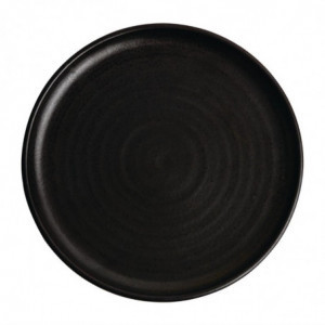 Assiettes Plates Noir Mat  Canvas - Ø265Mm - Lot De 6 Olympia - 1