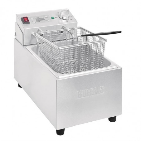Friteuse Électrique Simple Avec Minuterie - 5L Buffalo - 1 Friteuse Électrique Simple Avec Minuterie - 5L Buffalo - 1