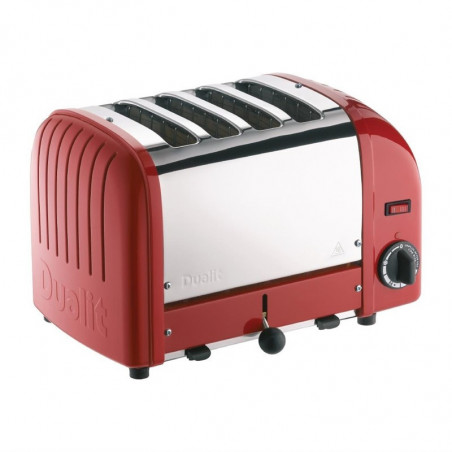 Grille-Pain 4 Tranches Rouge Dualit - 1 Grille-Pain 4 Tranches Rouge Dualit - 1