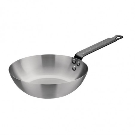 Wok En Acier Carbone 20 Cm Vogue - 1 Wok En Acier Carbone 20 Cm Vogue - 1