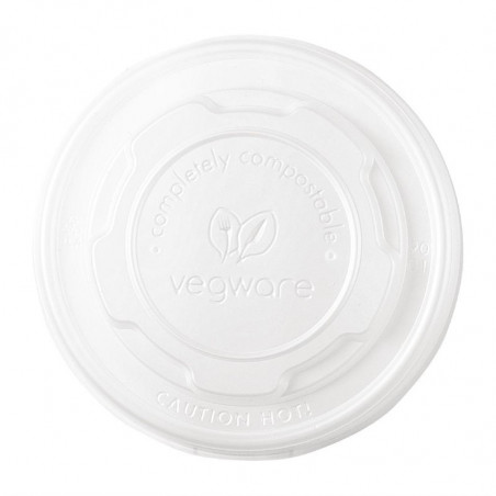Couvercles Plats Vegware 230 Ml - Lot De 1000 Vegware - 1 Couvercles Plats Vegware 230 Ml - Lot De 1000 Vegware - 1