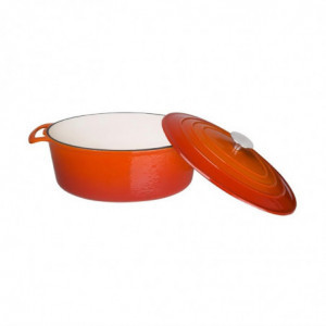 Grande Cocotte Ovale Orange 6L Vogue - 4