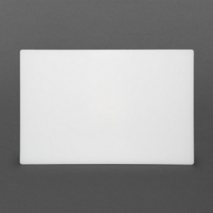 Petite Planche À Découper en PEHD -  Blanche - 305 x 229 mm Hygiplas - 3