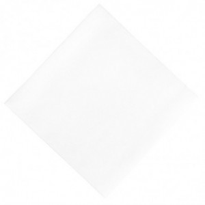 Serviettes Déjeuner Ouate Blanches Compostables - 1 Pli - 40X40 - Lot De 750 Duni - 1