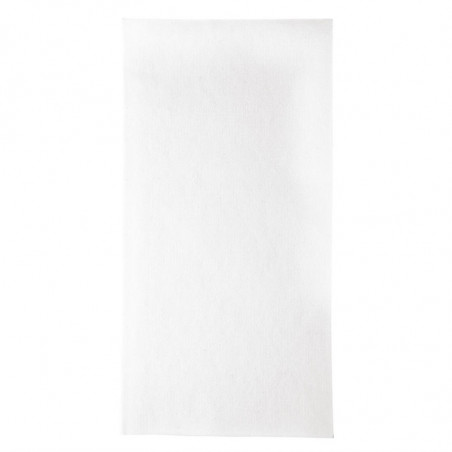 Serviettes Dîner Ouate Blanches Compostables 1 Pli - 48X48 - Pliage 1/8 - Lot De 360 Duni - 1