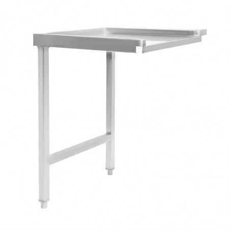 Table De Sortie Gauche Pour Lave-Vaisselle À Capot 1100Mm Vogue - 1 Table De Sortie Gauche Pour Lave-Vaisselle À Capot 1100Mm Vogue - 1