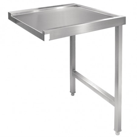 Table De Sortie Droite Pour Lave-Vaisselle À Capot 1100Mm Vogue - 1 Table De Sortie Droite Pour Lave-Vaisselle À Capot 1100Mm Vogue - 1