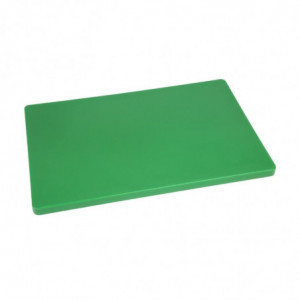 Planche À Découper Épaisse Verte - L 600 x P 450mm Hygiplas - 1