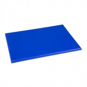 Grande Planche À Découper Bleue - L 600 x P 450mm Hygiplas - 1