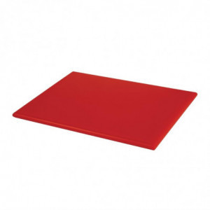 Planche À Découper Standard Rouge - L 450 x P 300 mm Hygiplas - 1