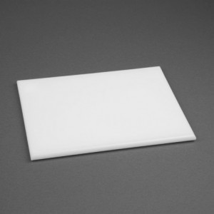 Grande Planche À Découper Blanche - L 600 x P 450mm Hygiplas - 1