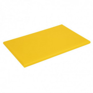 Planche À Découper Extra Large Jaune 60X45 Cm Hygiplas - 1