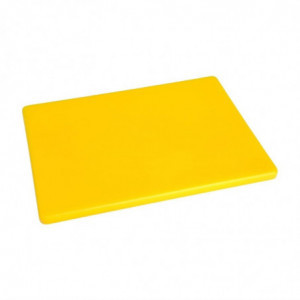 Planche À Découper Standard Jaune- L 450 x 300mm Hygiplas - 1