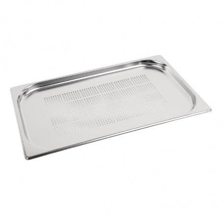Bac Gastronorme Inox Perforé Gn 1/1 150Mm Vogue - 1 Bac Gastronorme Inox Perforé Gn 1/1 150Mm Vogue - 1