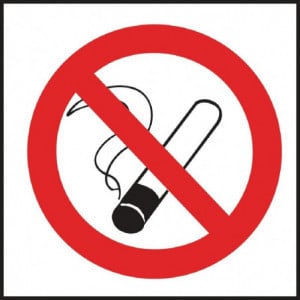 Panneau Autocollant "Interdiction De Fumer" Vogue - 1
