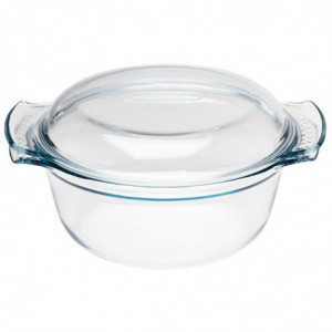 Cocotte Ronde En Verre 3,5L Pyrex - 1