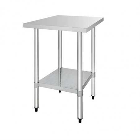 Table De Préparation Inox 900 X 600Mm Vogue - 1 Table De Préparation Inox 900 X 600Mm Vogue - 1