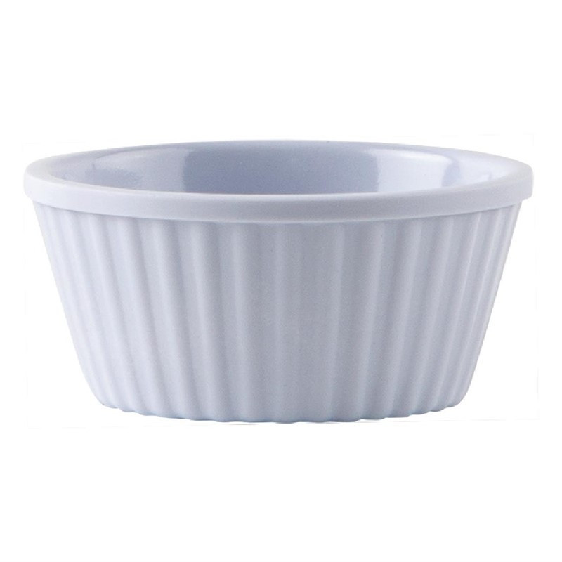 5 coupelles ou ramequins en verre ambré