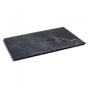 Assiette Rectangulaire "Stone" En Mélamine - 430 X 285 Mm Lacor - 1