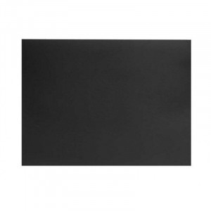 Set De Table Rectangulaire En Cuir Anthracite Creta - 45X30 Cm Lacor - 1