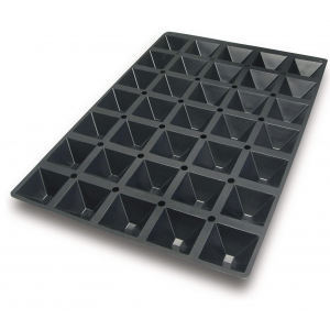 Moule à Gâteaux en Silicone Forme Pyramidale - 35 Pièces Lacor - 1