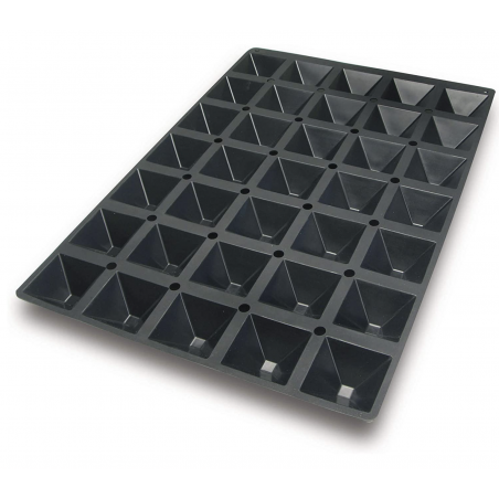 Moule à Gâteaux en Silicone Forme Pyramidale - 35 Pièces Lacor - 1