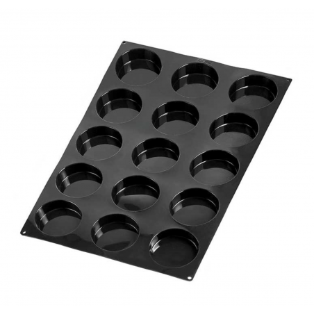 Moule À Gateaux En Silicone Forme Mini-Florentine - 15 Pièces