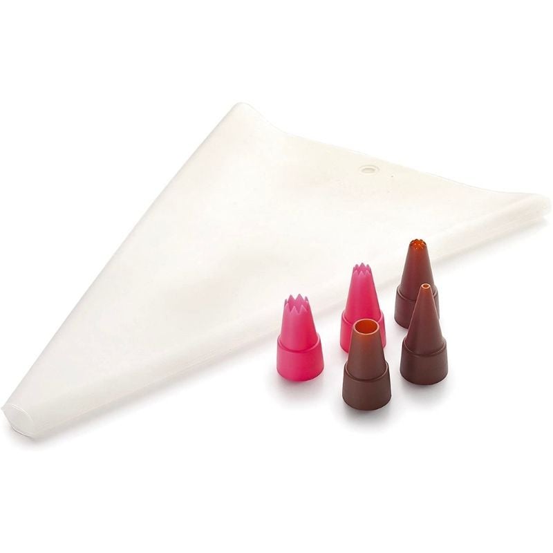 Set de douilles à douille en silicone avec poche à douille