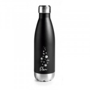 Bouteille En Inox Noire - 500 Ml Lacor - 1